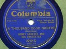 Columbia 2919D Benny Krueger Or BLUE SHELLAC VG+ 1934