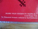 Kogan Brahms Violin Concerto  stereo = SAX 2307 Listen