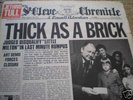 JETHRO TULL THICK AS A BRICK UK 'i' LOGO ORIGINAL FIRST