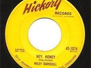 Wiley Barkdull 45 HICKORY 1074 Hey Honey ROCKABILLY