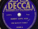 IRISH : THE MCNULTY FAMILY ON DECCA 12189