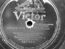 Rare 1920s 1930s GREEK 78 RCA Victor Record Black Label