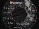 SOUL 45 EARL KING DON'T YOU LOSE IT POST HEAR