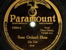 IDA COX / BONE ORCHARD BLUES / Paramount 12664 / E