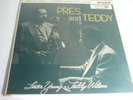 LESTER YOUNG TEDDY WILSON Pres & Teddy Ex+ 1958 HMV LP