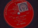 RARE 10” RED G&T – ENRICO CARUSO – LA MIA CANZONE