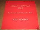 Bach cello suites 1 & 5  Rolf Looser SWISS private RARE