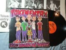 TOKEN ENTRY LP FROM BENEATH STREETS w/INSERT PUNK NM