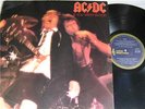 Rare 70s LIVE AC/DC LP Bon Scott 1 st Press Rare Blue
