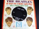 THE BEATLES VEE JAY 45 W/ CHRISTMAS PICTURE SLEEVE PS