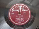 RAY CHARLES TRIO - Vintage 78 rpm - Swing Time Records