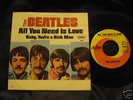 BEATLES All You Need Is Love / Baby Your a Rich Man PS