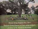 ARGO ZRG 603 ROSSINI String Sonatas Nos.2 & 4 OVAL VG++