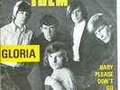 THEM - GLORIA - BELGIUM FIRSTPRESSING 7'PS 1965