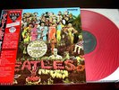 THE BEATLES SGT. PEPPER'S LHCB MONO RED VINYL JAPAN LP