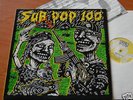 SUB POP 100 LP SCRATCH ACID, WIPERS, SONIC YOUTH, U-MEN