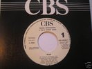 BRUCE SPRINGSTEEN WAR TOP  RARE SPAIN PROMO 45 MINT