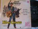 ELVIS PRESLEY KING CREOLE TOP RARE SPAIN WHITE COVER EP