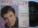 ELVIS PRESLEY SURRENDER TOP RARE SPAIN P/S 45 NICE COPY