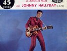45T SINGLE JOHNNY HALLYDAY   T'AIMER FOLLEMENT