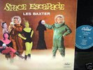 Space Escapade Les Baxter   Orig 1958 Top Cover Art LP