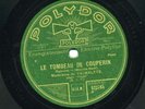 MADELEINE DE VALMALETE RAVEL POLYDOR 78RPM