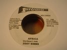 ZOOT SIMMS - AFRICA /    FLIP - POPCORN REGGAE