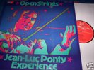 JEAN LUC PONTY : OPEN STRINGS LP 1972 BASF MPS GERMANY