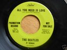 BEATLES   GREEN PROMO   CAPITOL   ALL YOU NEED IS LOVE