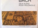 BACH, TWO CELLO SUITES, ANDRE NAVARRA, EX 
