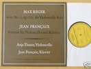 ANJA THAUER Reger Francaix cello sonatas private 10