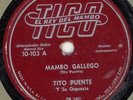 TITO PUENTE ORCHESTRA ON TICO 10-103
