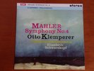 Columbia testament SAX 2441 Mahler 4 Klemperer RI