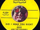 EDIE & THE CHANNELS Did I Hear... NORTHERN SOUL 45 HEAR