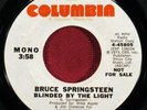 BRUCE SPRINGSTEEN - BLINDED BY THE LIGHT WHITE LABEL DJ