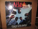 NWA STRAIGHT OUTTA COMPTON LP VINYL ORIGINAL 88 RUTHLES