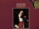 YO-YO MA BACH SOLO CELLO COLUMBIA 3 LP BOX