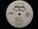 METALLICA LP-Ride The Lightning ELEKTRA WLPROMO rare