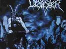 LP Desaster - Divine Blasphemies  Blaues Splatter Vinyl