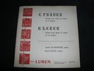 FRANCK LEKEU sonate DUMORTIER H KOCH Lumen LD 3-700