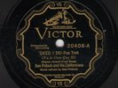 Ben Pollack/Coon-Sanders Victor 20408 with BG