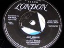 VERY RARE London TRI: Lloyd Price, Just Because, HL8438