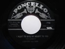 Northern Soul 45 LEEVERT ALLISON on PONCELLO HEAR