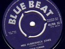 TITUS TURNER-MISS RUBBERNECK JONES UK BLUE BEAT 45 EX