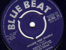 WIGGER WEE SHUFFLE-D MORGAN UNPLAYED  BLUE BEAT SKA 45