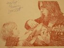 VERY RARE private press FOLK LP Don Ebbett AUTOGRAPHED