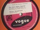 CHET BAKER Winter Wonderland 1950s Ex Vogue Jazz 78 RPM