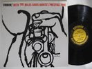 MILES DAVIS rare Cookin' Prestige jazz NJ EX LP