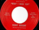 rare Soul 45 BOBBY WRIGHT on JUDITH Listen