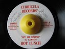 Modern Soul Boogie 45 HOT LUNCH Let Me Know Curricula